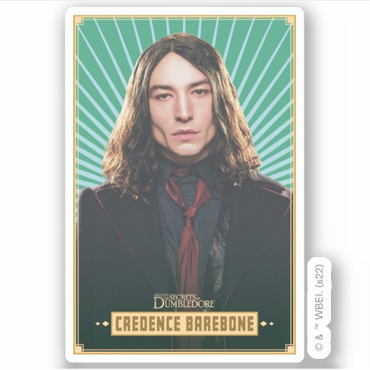Credence Barebone Character Graphic Sticker (Voorkant)