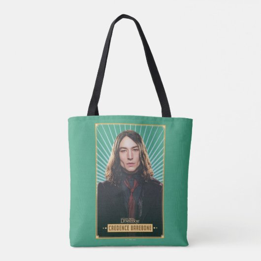 Credence Barebone Character Graphic Tote Bag (Achterkant)
