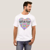 Credentials Specialist Heart T-shirt (Voorkant volledig)