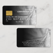Credit Card | Elegant Fabric Gradient Visitekaartje (Voorkant / Achterkant)