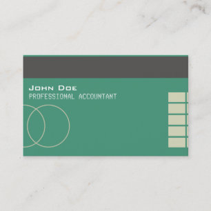 "Credit Card Style Visitekaartje No.18"