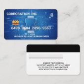 Credit | Debit Card | Computerhardware Visitekaartje (Voorkant / Achterkant)
