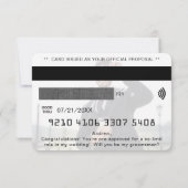 Credit Kaart Foto Groomsman Voorstel (Achterkant)