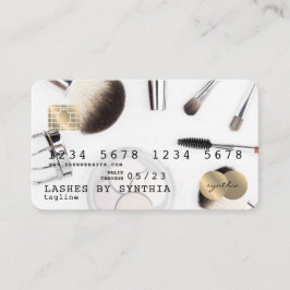 Credit Kaart make-up artist Visitekaartje