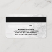 credit Kaart | Moderne technische achtergrond Visitekaartje (Achterkant)