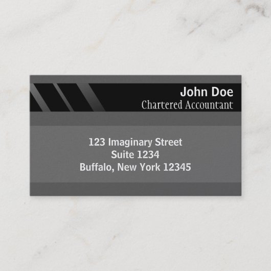 Credit Kaart Style Visitekaartje No.12 (Voorkant)