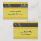 "Credit Kaart Style Visitekaartje No.4" (Voorkant / Achterkant)