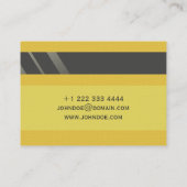 "Credit Kaart Style Visitekaartje No.4" (Achterkant)