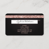 Credit Kaart Styled Nails technicus nagelkunst Visitekaartje (Achterkant)