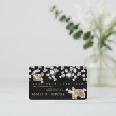Credit Kaart Styling Dripping Diamonds Visitekaartje (Staand voorkant)