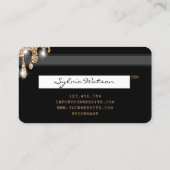 Credit Kaart stylist Gold Hair Visitekaartje (Achterkant)