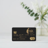Credit Kaart stylist Gold Hair Visitekaartje (Staand voorkant)