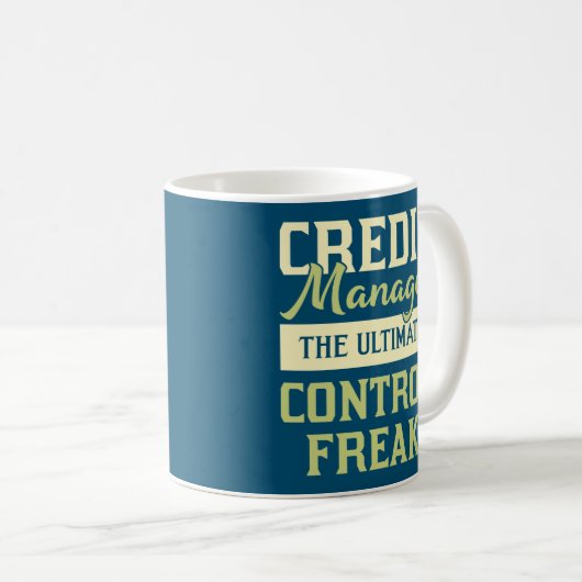 Credit Manager Ultimate Control Freak Koffiemok (Voorkant rechts)