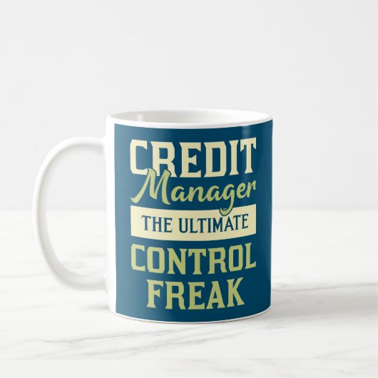 Credit Manager Ultimate Control Freak Koffiemok (Links)