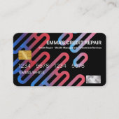Credit Repair Credit Kaart Visitekaartje (Voorkant)