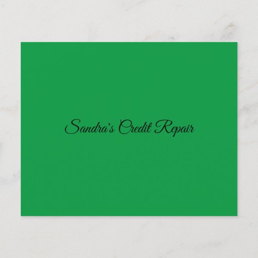 Credit Repair Flyer (Achterkant)