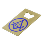 Creditcard Creditkaart Flessenopener (Voorkant Gekanteld)