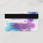 Creditcard | Goudolie | WATERVERF Visitekaartje