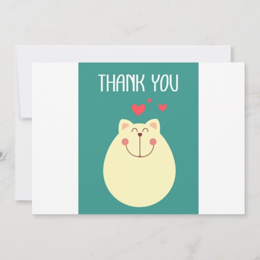 Creditcard Hartelijk dank Bedankkaart (Achterkant)