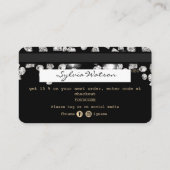 Creditcard Hartelijk dank voor uw creditcard Drijv Visitekaartje (Achterkant)