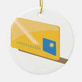 Creditcard Keramisch Ornament (Voorkant)