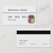 Creditcard (leeg) visitekaartje (Voorkant / Achterkant)