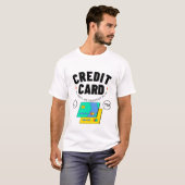 Creditcard: mijn anti-pensioenplan t-shirt (Voorkant volledig)