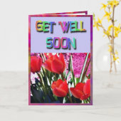 Creditcard ophalen kaart (Gele Bloem)