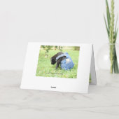 Creditcard ophalen - Puppies zijn de beste oplossi Kaart (Achterkant)