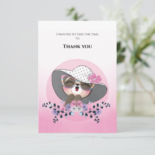 Creditcard Sleuf Bedankt (Staand voorkant)