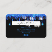 Creditcard Stipping Gold Diamonds Visitekaartje (Achterkant)