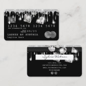 Creditcard Stipping Gold Diamonds Visitekaartje (Voorkant / Achterkant)