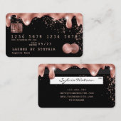 Creditcard styling Driving Gold Visitekaartje (Voorkant / Achterkant)