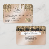 Creditcard styling Driving Gold Visitekaartje (Voorkant / Achterkant)