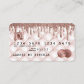 Creditcard styling Driving Gold Visitekaartje (Voorkant)