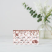 Creditcard styling Driving Gold Visitekaartje (Staand voorkant)