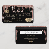 Creditcard styling Driving Gold Visitekaartje (Voorkant / Achterkant)