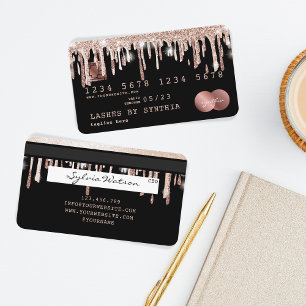 Creditcard styling Driving Gold Visitekaartje