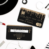 Creditcard styling Driving Gold Visitekaartje