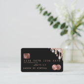 Creditcard styling Driving Gold Visitekaartje (Staand voorkant)