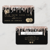 Creditcard styling Driving Gold Visitekaartje (Voorkant / Achterkant)