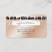 Creditcard styling Driving Gold Visitekaartje (Achterkant)