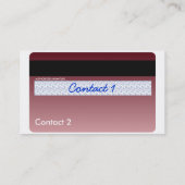 Creditcard Visitekaartje (Achterkant)