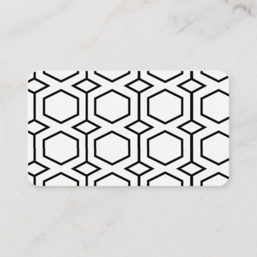 creditcard visitekaartje (Achterkant)