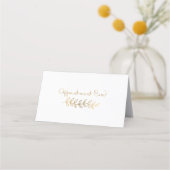 Creditcard voor Gold-effect bijkantoor Afsprakenkaart (Voorkant)