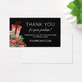 Creditcard voor speciale promotiecode visitekaartje (Bureau)