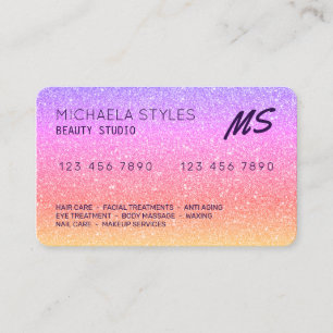 Creditcard ziet er lichtzinnig kleurrijk uit visitekaartje