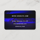 Creditcardauto Visitekaartje (Achterkant)