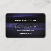 Creditcardauto Visitekaartje (Achterkant)