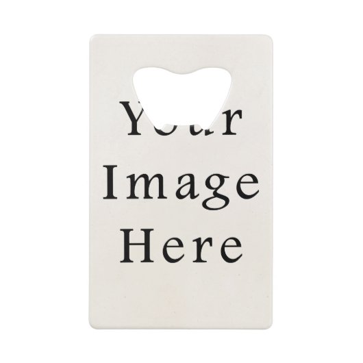 Creditcardflesopening Aangepaste opening Creditkaart Flessenopener (Voorkant)